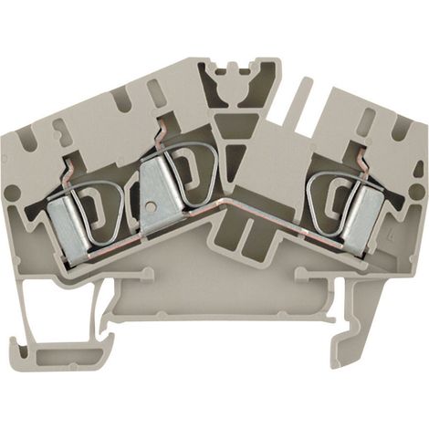 Weidmüller 1770360000-1 Verteiler-Reihenklemme Zugfeder Dunkelbeige 1 St.