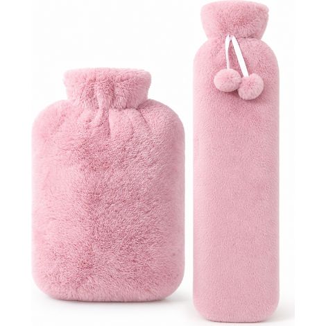 bouillotte PVC rose facile a entretenir et durable (1/5)