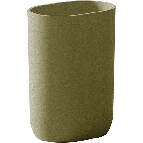 COSMIC Toothbrush holder, Green, Freestanding or Wall Mounted, ALIFE Collection