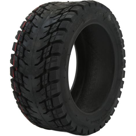 Pneus en caoutchouc antidérapants de 11 pouces pour trottinettes électriques, offrant absorption des chocs et adhérence optimale. Compatibles avec les pneus de remplacement 100/65/6,5. (1/5)
