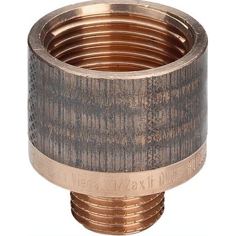 Viega riduzione, R 3/4, Rp 11/4 bronzo rosso o al silicio modello 3242, 441357