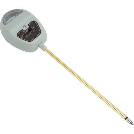 Soil Moisture Meter Professional High Sensitivity Accurate 4 in 1 Soil PH Tester Analyzer for Moisture PH Sunlight Fertility Testing