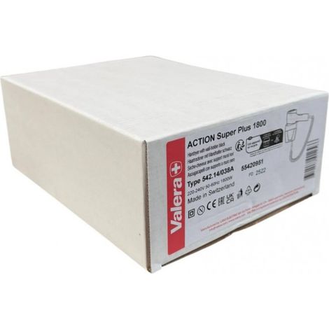 Valera Action Super Plus 1800 Black Haartrockner mit Wandhalterung 542.14/038A"-"183104746