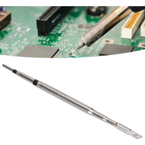 Outils de soudage polyvalents, pointes de fer à souder avec boîtier en acier inoxydable, résistant à l'oxydation, respectueux de l'environnement, chauffe rapide pour une efficacité optimale (1/5)