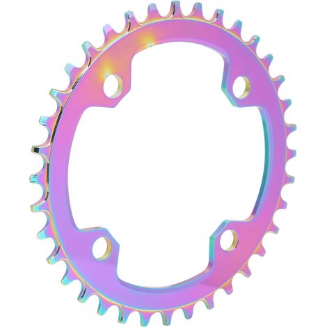 32T 34T 36T 38T Kettenblatt aus Aluminiumlegierung Mountainbike MTB Singlespeed Kette Positiv Negativ (1/5)