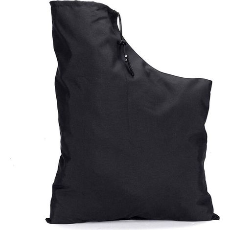 SABIR Souffleur de feuilles universel, sac d'aspirateur, broyeur de gazon et de jardin, noir (1/5)