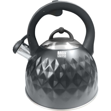 Bollitore in acciaio inox da 3 litri con fischietto (1/5)