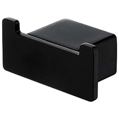 Nimco Kibo - Gancho doble, negro mate Ki-14053-90