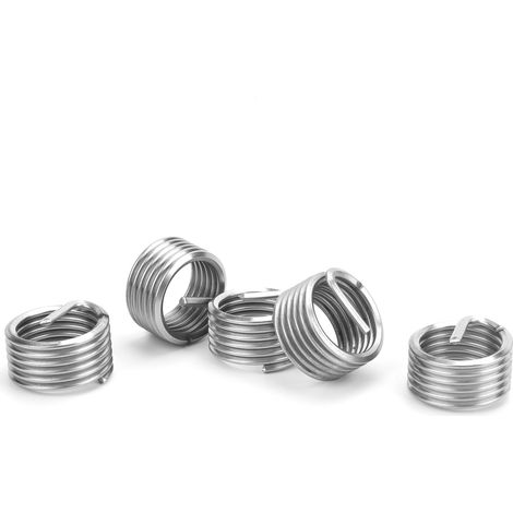 Inserts filetés, outil de réparation d'écrou réducteur, acier inoxydable, M24x3x1D (1/5)