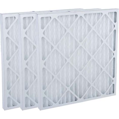 Set mit 3 Lüftungsluftfiltern – G4 Luftfilter-Ersatzset, hält die Luft frisch, Spezifikation: 595 x 595 x 46