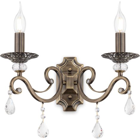 Lampada da parete Royal Classic in Metallo Grace Ottone (1/5)