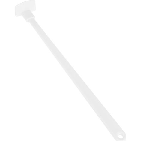 Raspador de alimentos de mango largo, espátula de goma, raspador de silicona resistente al calor, espátulas de silicona multifunción, raspador de cocina de mango largo para (1/4)