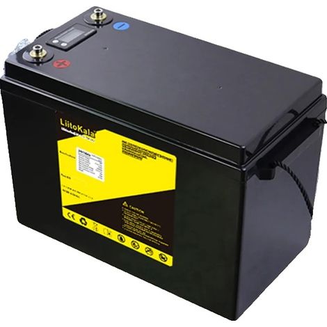 Batterie LiFePO4, capacité de 120Ah, longue durée de vie en cycle, 12V200Ah(LCD) (1/2)
