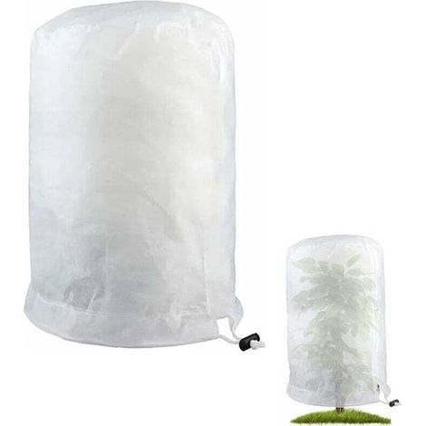 Housses Hivernage pour Plantes. Housse D'hivernage. Housse de Protection pour Plante Non Tissée Protection Contre Le Gel des Plantes en Pots et Vegetaux (140 x 200CM) (1/5)