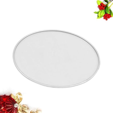 Grille Anti-Éclaboussures Graisse pour Friteuse À Air Chaud en Acier Inoxydable Protection Anti Brûlure Couvercle Et Filet À Huile pour Égoutter Et Filtrer 8.66In (1/5)