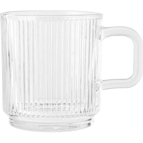Tazza da caffè e tè in vetro Altom Design Selena da 360 ml (1/5)