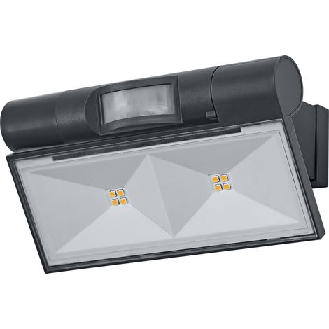 ENDURA® Style USB Adjustable Up-Down Double Sensor IP44 Dark Grey