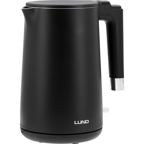 Wasserkocher 1,5 l, 2200W COOL-TOUCH, schwarz