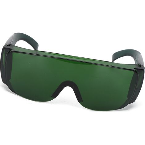 Lunettes de protection laser BACHIN, verres filtrants verts, accessoire industriel anti-lumière, sécurité oculaire (1/5)