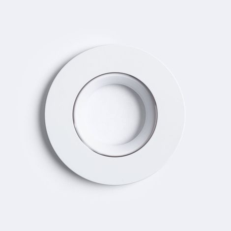 Marco Embellecedor Direccionable para Downlight LED Circular CCT Seleccionable Regulable IP65 Blanco