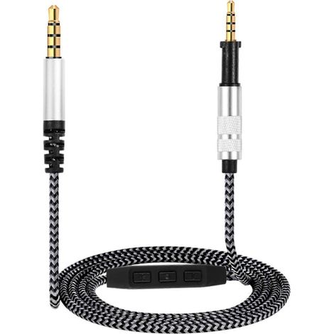 Stereo-Audiokabel mit Lautstärkeregler für AKG K450 K430 K451 K452 K480 Kopfhörer