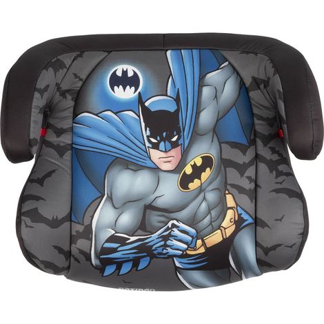 Alzabimbo ISOFIX DC Comics Batman per bambini con altezza da 125 a 150 cm supereroi seggiolino rosso nero sicurezza, alzatina per auto, rialzo, seduta per bambini (1/5)