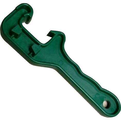 Llave para tapa de barril para barriles de plástico de 60L, 200L, 2" y 3/4" (1/4)