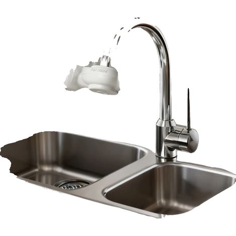 Système de purification de l'eau, filtre en céramique en terre diatomée, design autonome, BLANC (1/5)