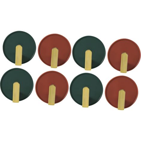 Lot de 2 pour Manteaux Et Vêtements de Place pour Porte Cintre Mural sans Perçage Facile à Installer 4 Pièces (1/5)