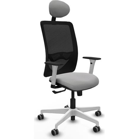 Piqueras y Crespo Sedia da Ufficio Zulema Grigio Chiaro (1/3)