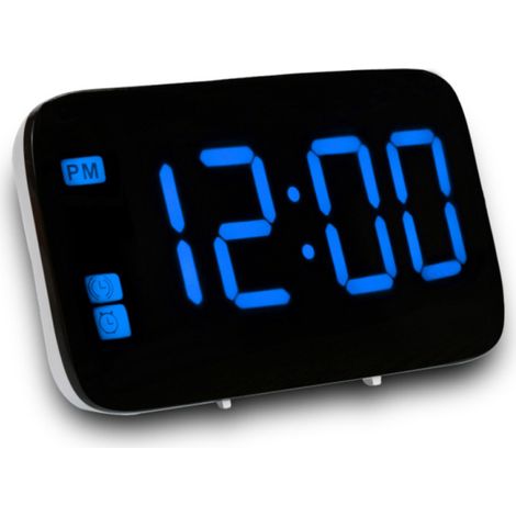 DeepSeek R1 : Réveil électronique avec réveil à commande vocale, rechargeable par USB (1/5)