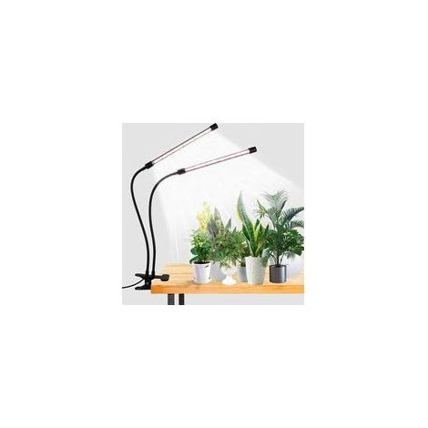 Lampe de croissance LED 40 W avec adaptateur, lampe pour plantes d'intérieur – Noir (1/5)