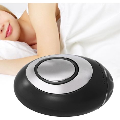 Ayuda para dormir, 2 modos, recargable por USB, ultraligero, portátil para uso doméstico (Negro) (1/5)