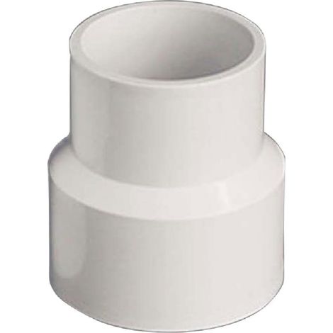 Adaptateur Réducteur PVC - 1 Pièce - Polymère Robuste - Conversion 50mm vers 32/40/63/75mm - Pour Aspirateurs et Systèmes Cyclones - Noir (1/5)