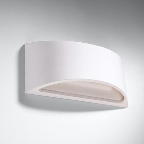 Lampade da parete Vixen bianco 31.5x14x9.5cm Sollux (1/2)