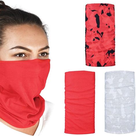 Pull Oxford multifonctionnel coupe-vent et confortable, coloris camouflage rouge, lot de 3.