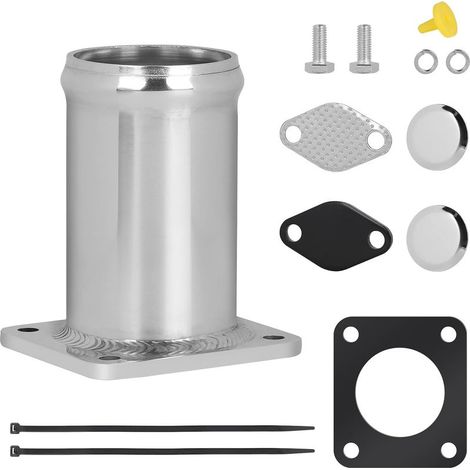Kit Suppression Vanne EGR Tdi, Tuyau de Rechange pour Valve EGR Aluminium Compatible avec E46/E39/E38/E65, X3, X5 (1/5)