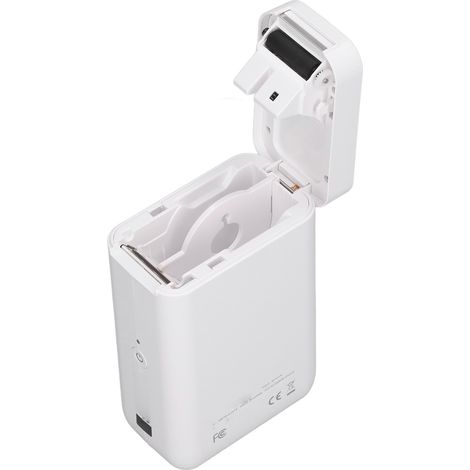 Étiqueteuse portable Bluetooth, mini étiqueteuse modifiable pour téléphone portable, idéale pour la maison, l'école ou le bureau. (1/5)