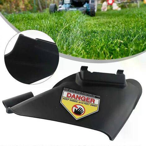 Goulotte d'éjection latérale pour tondeuse à gazon 731-07131. Compatible avec la plupart des tondeuses à gazon manuelles (pièces de rechange pour modèles TB110, TB130, TB220, TB230 et TB240-JXLGV). (1/4)