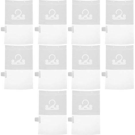 Sachets Déshumidificateurs Réutilisables Crochets Plastiques pour Placard et Chambre, Contrôle de L'humidité, Gain de Place Suspendre Facile (1/5)