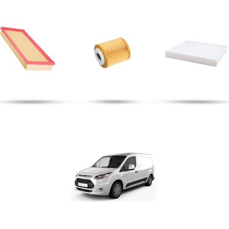 Kit tagliando 3 filtri compatibile con Ford Transit Connect II 1.5 ecoblue 55kw dal 2018 (1/5)