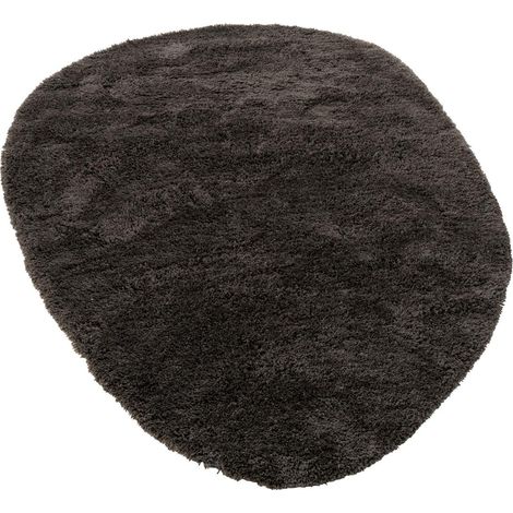 Tapis Déco Uni "Doux" 200x300cm Noir