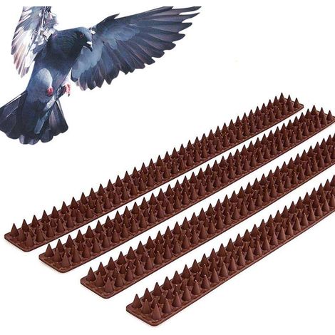 Lot de 4 Bandes anti-effraction à épines pour éviter le franchissement indésirables par les animaux (1/5)