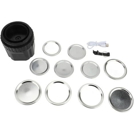 Eosnow Machine à emballer sous vide pour bocaux Mason, kit électrique USB de conservation des aliments avec écran LED, avec couvercles à ouverture large et régulière (1/4)