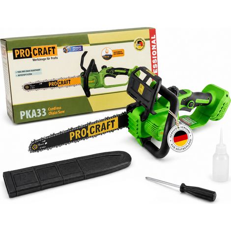 Procraft PKA33-BB Sega a catena a batteria 20 V 304 mm Brushless Solo - senza batteria, senza caricabatteria (1/5)