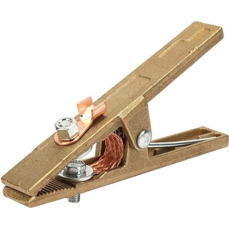Allecto - Pinza para cables de máquina de soldar - Cobre de alta calidad - 500A (1/5)
