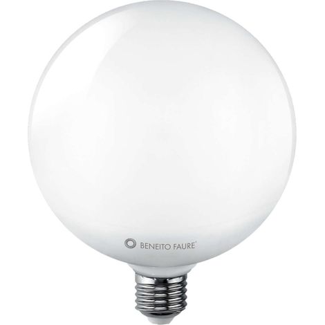 Lampadina LED Globo 15W E27 Retrofit 360 gradi 4000K 1500 lumen - Beneito & Faure per illuminazione d'interni ad alta efficienza