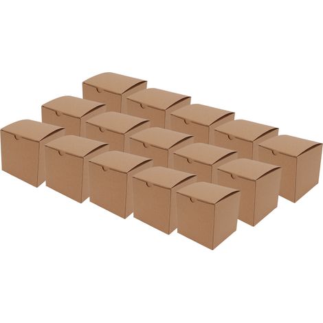 Coffret cadeau de 15 pièces pour demoiselles d'honneur, décoration en papier kraft à faire soi-même, coffret cadeau pour garçons d'honneur, coffret cadeau recyclable avec ruban, pour les fêtes. (1/5)