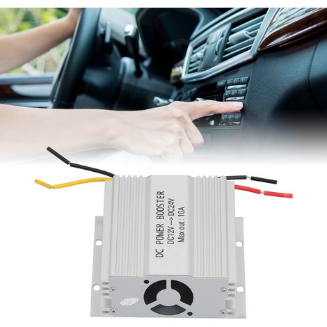 Amplificateur de puissance CC pour autoradio 12V-24V 10A (1/5)
