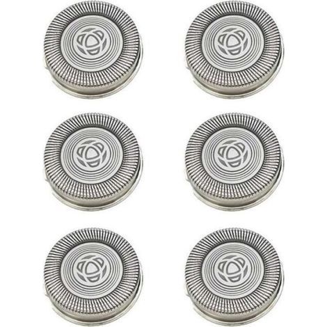 TêTe de Rasoir de Rechange pour Rasoir éLectrique 6PC pour Philips S1000 S3000 S4000 S5000 S500 XZ5800 XZ580 SW175 BEARD TRIMMER (1/4)